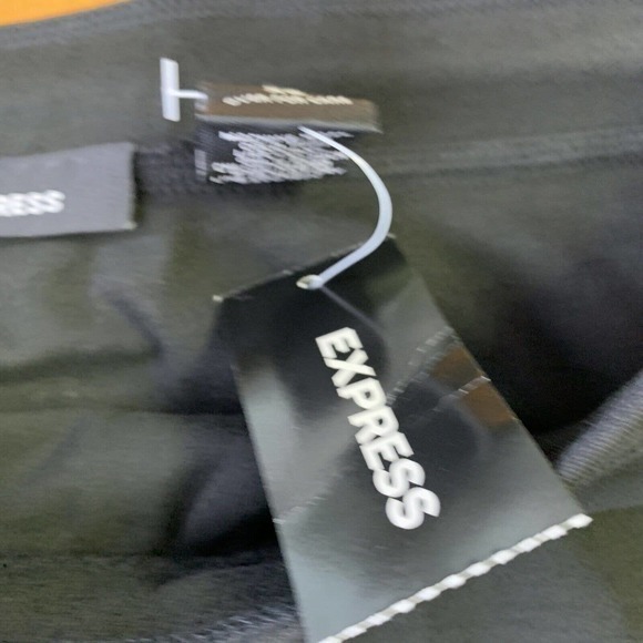 Express Womens Skirt Size XS Black Low Waist Pull On Ruffle Hem Y2K NWT‎ - Picture 6 of 8